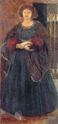 Belle et blonde et colorée, 1860